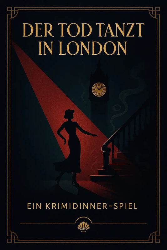 Krimi Dinner Spiel 5 Personen - Der Tod tanzt in London - Download als PDF
