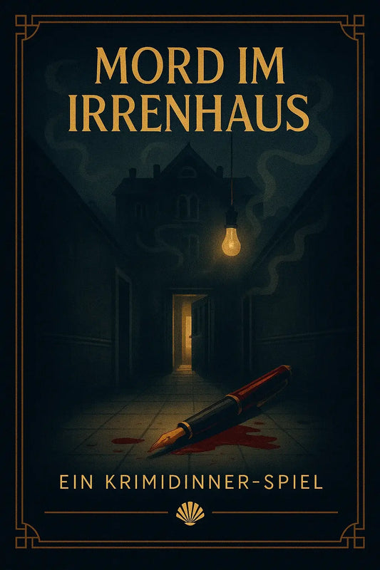 Mord im Irrenhaus - Krimidinner für Zuhause - 5 Personen - Krimidinner Download PDF